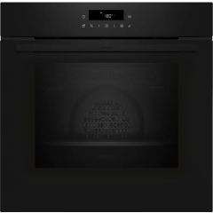 Neff B2CCJ7AK0B N30 Built-In Electric Single Oven with Pyrolytic Cleaning, Black, A+ Rated