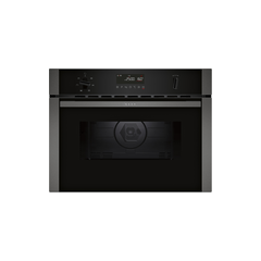 Neff C1AMG84G1B N 50 Black with Graphite-Grey Trim 3 functions, electronic, LCD Display, MW & Oven w