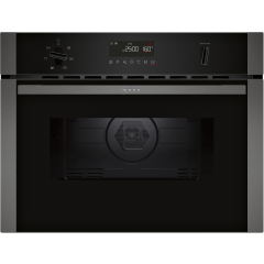 Neff C1AMG84G1B N50 Built-In Combination Microwave Oven, Graphite Grey