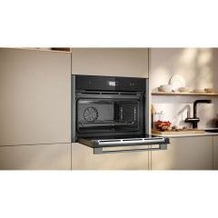 NEFF C24FS31G0B 59.6cm Built In Electric Single Oven - Graphite