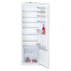 Neff KI1813FE0G N70 Integrated Full Height Fridge, Fixed Hinge
