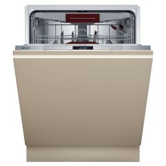 **EX DISPLAY Neff S187ZCX03G N70 Integrated Dishwasher, Cutlery tray, Zeolith, B Rated