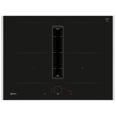 Neff V57THQ4L0 N70 70cm Venting Induction Hob, Twist Touch Control, 2X Combi Zones,Built-In Dimensio