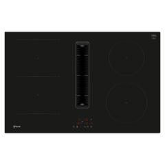 Neff V58NBS1L0 N50 80cm Venting Induction Hob, Touch Control, 4 Zones Including 1x Combi Zone