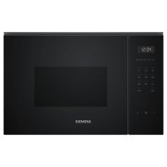 Siemens BF555LMB1B IQ500 Built-Microwave, Upto 900w, Left Hinged Door