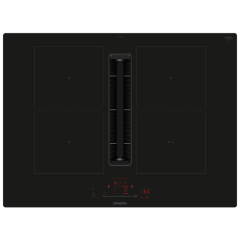 Siemens ED711HQ26E iQ500 70cm Induction Venting Hob, 4 Zones Including 2x Combi Zone