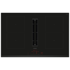 Siemens ED851HQ26E iQ500 80cm Induction Venting Hob, 4 Zones Including 2x Combi Zone