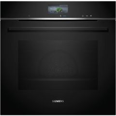 Siemens HR776G1B1B IQ700 Built-In Single Oven With Steam Function, Self Cleaning, TFT Touch Display Plus