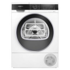 Siemens WQ45G203GB iQ500 Freestanding Heat Pump Tumble Dryer, 9kg, White, A+++ Rated