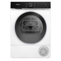 Siemens WQ46H2D9GB iQ500 Freestanding Heat Pump Tumble Dryer, 9kg, White, A+++ Rated