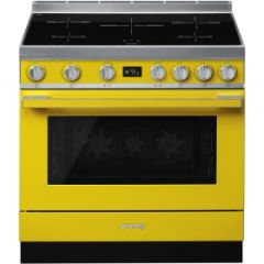 Smeg CPF9IP 90Cm Induction Portofino Range Cooker, Pyrolytic