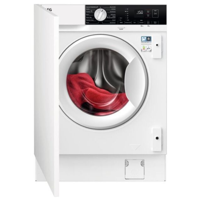 AEG LX6WG74634BI Integrated Washer Dryer, 7kg/4kg, 1600 Spin, White, D Rated