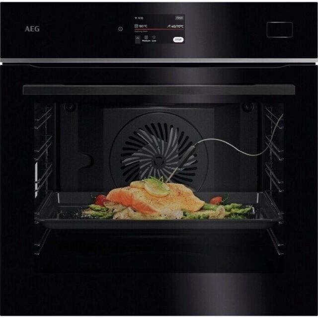 AEG TB8SB731AB Series 8000 Built In SteamPro Multifunction Single Oven – Black