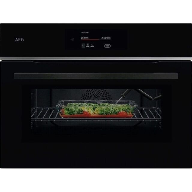 AEG TK8NK721B 8000 Series Built-in Combination Oven and Microwave - Black