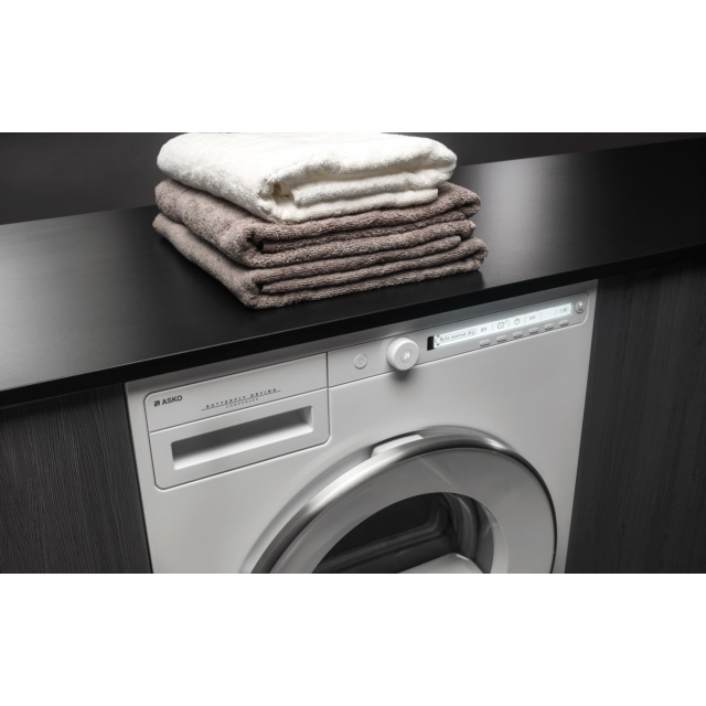 **EX DISPLAY ASKO T208H_W_UK 8kg Heat Pump Tumble Dryer - White