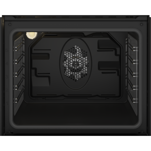 Blomberg RODN9202DX Built In Electric Double Oven - Dark Steel