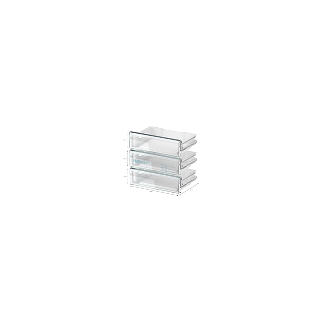 Bosch GUN21VFE0G Series 4 Undercounter Freezer, Frost Free
