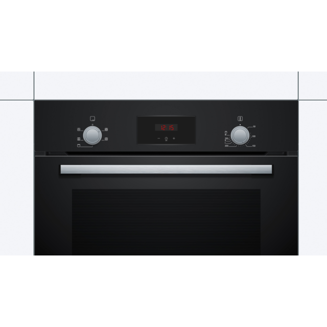Bosch HHF113BA0B Series 2 Built-In Single Oven, Black