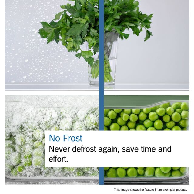 Bosch KGN392WEBG 60cm 70/30 Frost Free Fridge Freezer - White