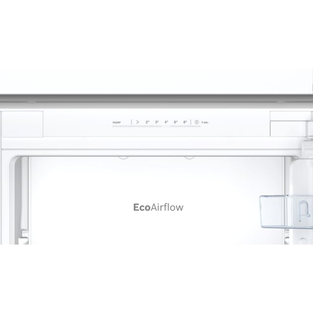 Bosch KIN85NSE0G Series 2 Integrated 50/50 Fridge Freezer, Frost Free, Slider Fixing