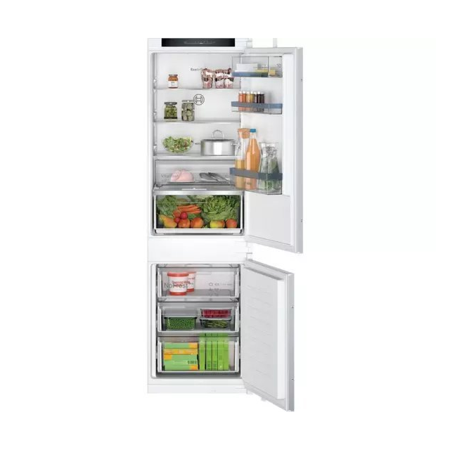 Bosch KIN86VSE0G Series 4 Integrated Fridge Freezer, Frost Free,Vita Fresh Drawer, Slider Fixing