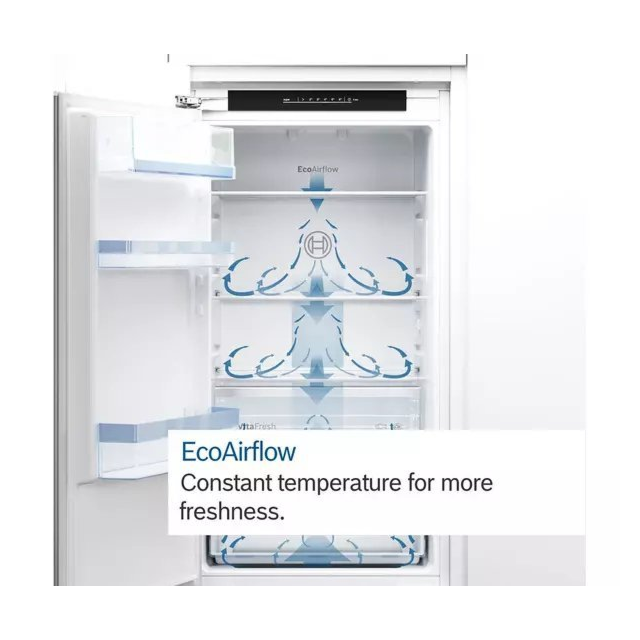 Bosch KIN86VSE0G Series 4 Integrated Fridge Freezer, Frost Free,Vita Fresh Drawer, Slider Fixing