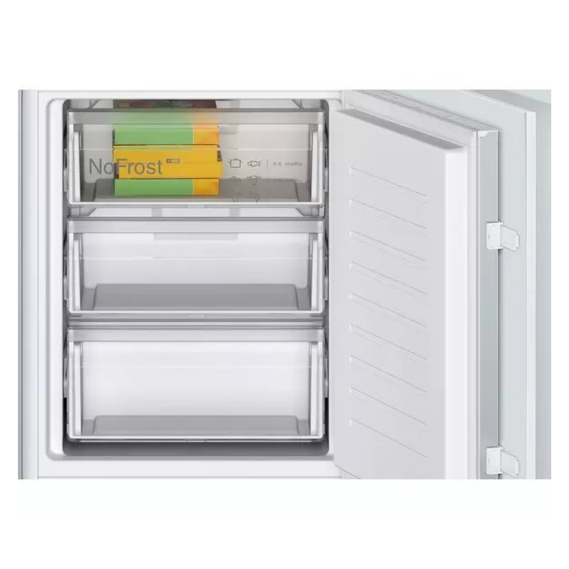 Bosch KIN86VSE0G Series 4 Integrated Fridge Freezer, Frost Free,Vita Fresh Drawer, Slider Fixing