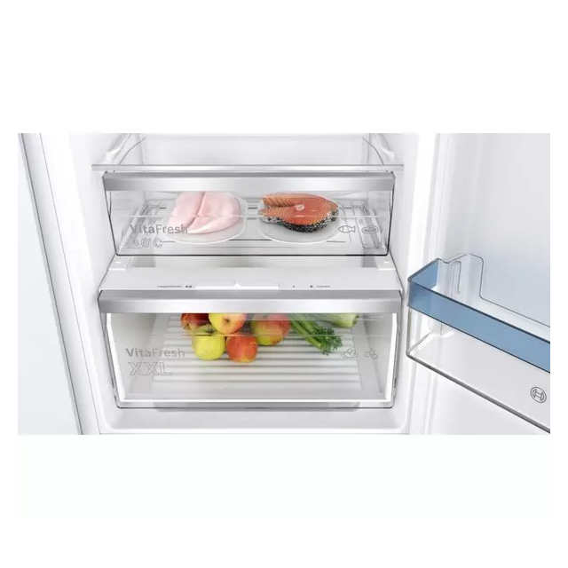 Bosch KIN86VSE0G Series 4 Integrated Fridge Freezer, Frost Free,Vita Fresh Drawer, Slider Fixing