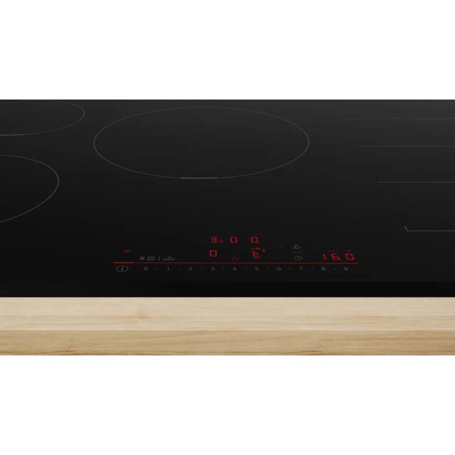 Bosch PXV831HC1E Series 6 80cm Flex Induction Hob, 1x Flex Zone Plus 3 Zones