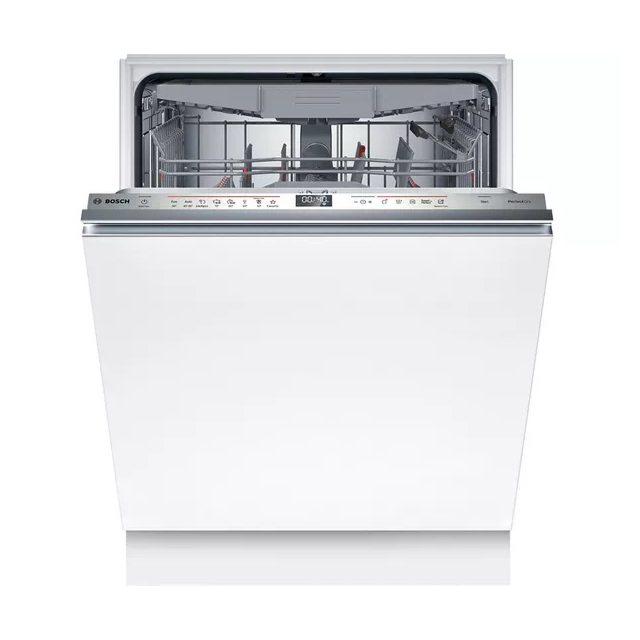 Bosch SMD6YCX01G Series 6 Fully Integrated Dishwasher, A Rated, Cutlery Tray, PerfectDry, Zeolith 