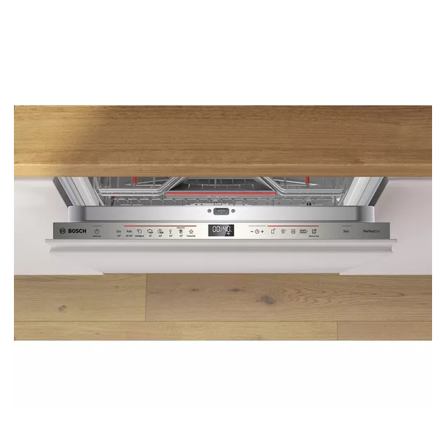Bosch SMD6YCX01G Series 6 Fully Integrated Dishwasher, A Rated, Cutlery Tray, PerfectDry, Zeolith 