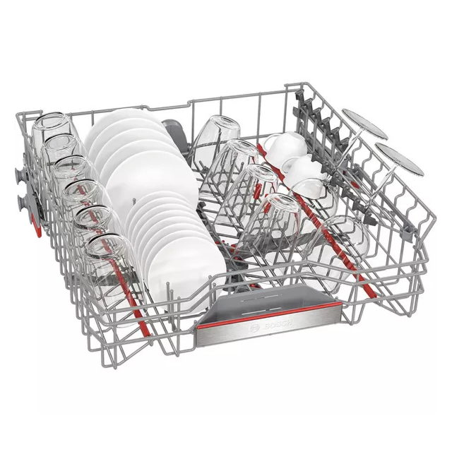 Bosch SMD6YCX01G Series 6 Fully Integrated Dishwasher, A Rated, Cutlery Tray, PerfectDry, Zeolith 