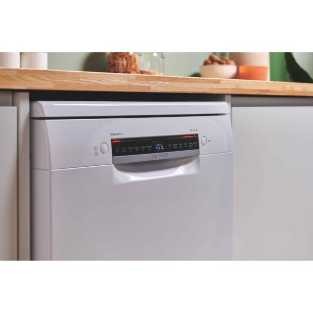 Bosch SMS4EKW06G Dishwasher - White - 13 Place Settings