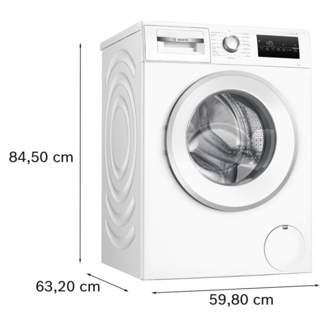 Bosch WAN28254GB WASHING MACHINE 8kg 1400 RPM SERIES 4 { White }