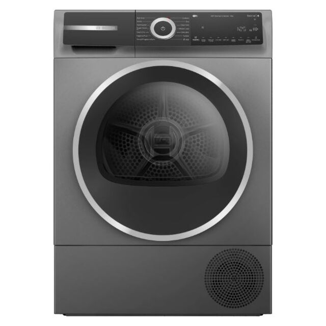 Bosch WQH246DRGB Heat Pump Dryer Series 6 / 9Kg, Selfcleaning Condenser, Speed Perfect, Bed Linen, H