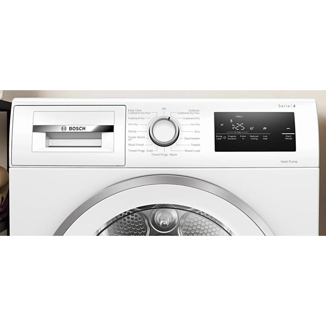 Bosch WTH85226GB Heat Pump Tumble Dryer 8Kg Series 4 