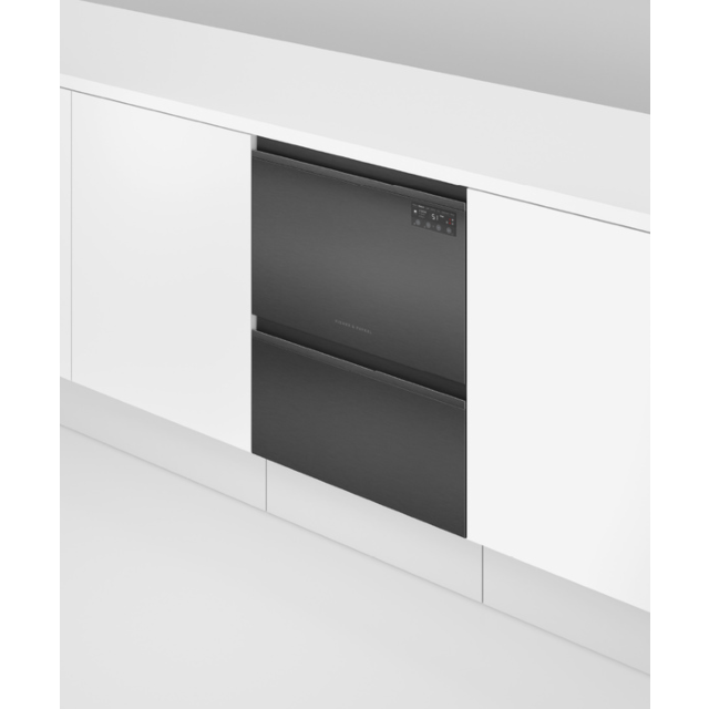 Fisher + Paykel DD60D2HNB9 Series 7 Integrated Double Dishdrawer™ Dishwasher, 12 Place Settings, E R