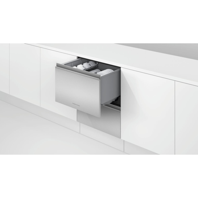 Fisher + Paykel DD60D4HNX9 Series 9 Integrated Dishdrawer™ Dishwasher, 12 Place Settings, E Rated, 8