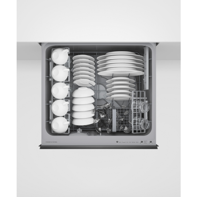 Fisher + Paykel DD60D4HZB9 Series 9 Integrated DishDrawer™ Dishwasher, 12 Place Settings, E Rated, 8