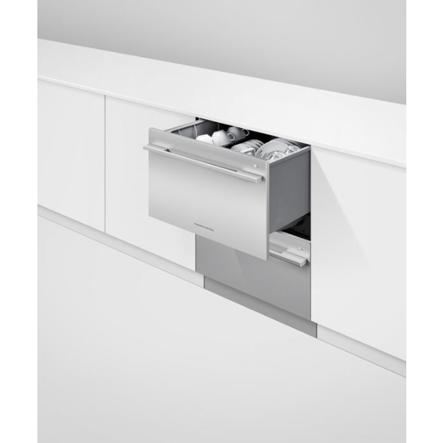 Fisher + Paykel DD60DDFHX9 Series 9 Integrated Double Dishdrawer™ Dishwasher, 12 Place Settings, E Rated, 82354