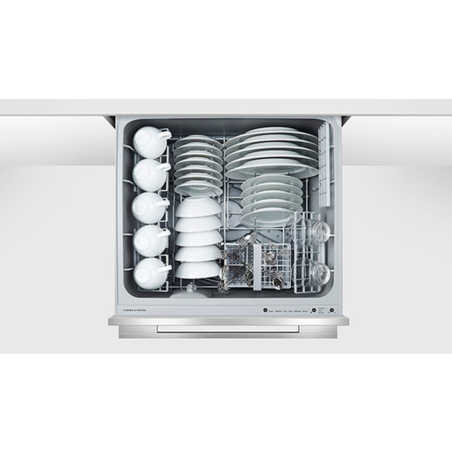 Fisher + Paykel DD60DDFHX9 Series 9 Integrated Double Dishdrawer™ Dishwasher, 12 Place Settings, E Rated, 82354