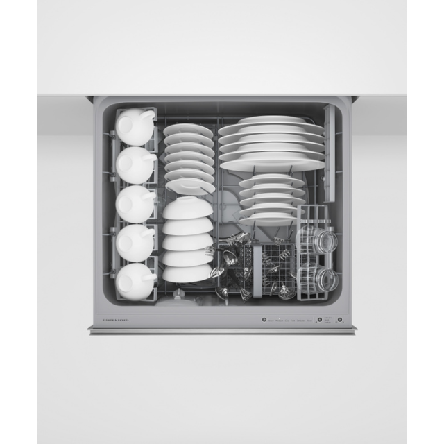 Fisher + Paykel DD60ST4HNX9 Series 9 Integrated Tall Single Dishdrawer™ Dishwasher, 6 Place Settings, F Rated, 82897 