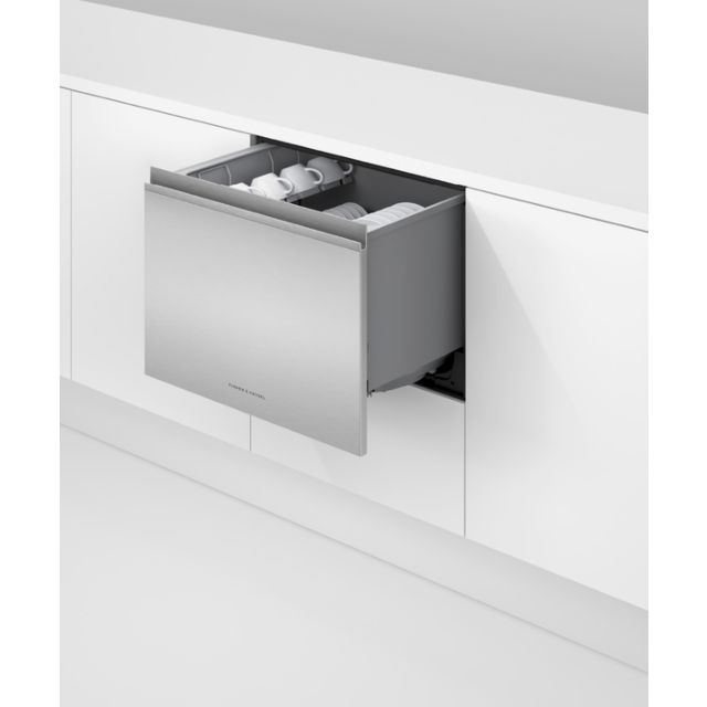 Fisher + Paykel DD60ST4HNX9 Series 9 Integrated Tall Single Dishdrawer™ Dishwasher, 6 Place Settings, F Rated, 82897 