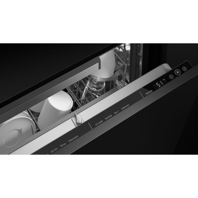 Fisher + Paykel DW60UT4HI2 Series 9 Fully Integrated Dishwasher, 16 Place Settings, B Rated, 82990