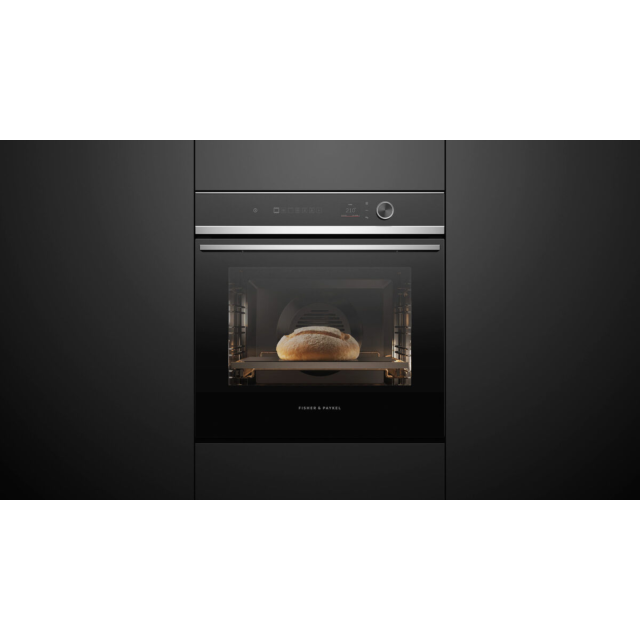 Fisher + Paykel OB60SD13PLX1 Series 7 Built-In Electric Single Oven With Pyrolytic Cleaning, A Rated