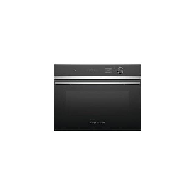 Fisher + Paykel OB60SD9PLX1 / OM60NDLX1 Ex Display Single Oven And Combi Microwave Oven