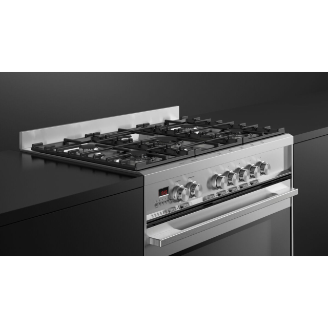 Fisher + Paykel OR90SDG4X1 Series 7 90cm Dual Fuel Range Cooker, Stainless Steel, A Rated, 81723
