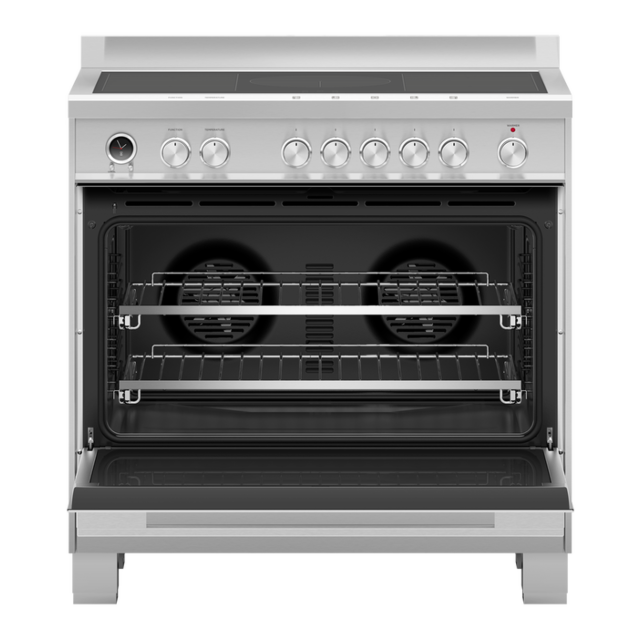 Fisher + Paykel OR90SDI6X1 Series 9 90cm Induction Range Cooker, Stainless Steel, A Rated, 82227