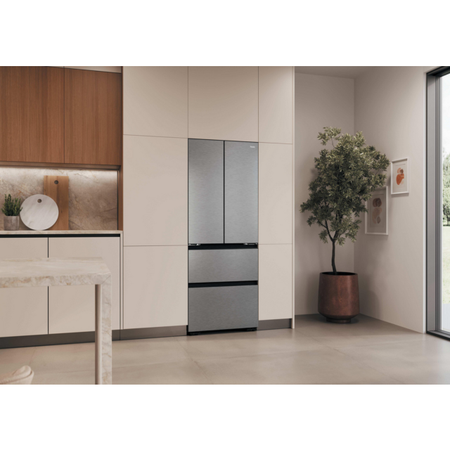 Haier HFKR5718DNMM 60/40 No Frost Multi-door FridgeFreezer