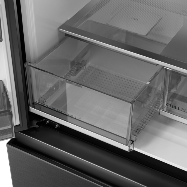 Haier HFR59F18CWMB 700L French Door Fridge Freezer Black